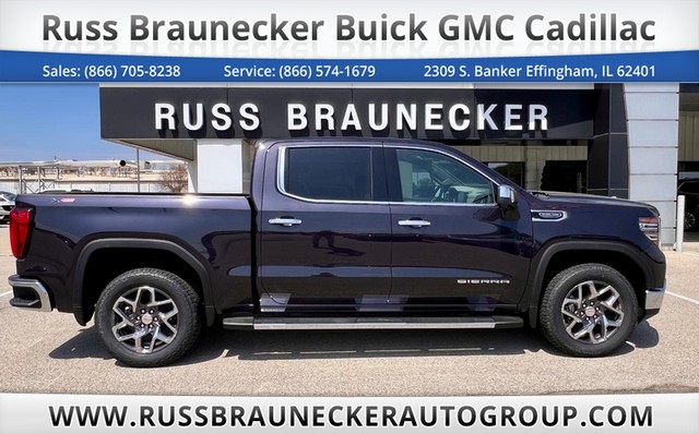 2025 GMC Sierra 1500 SLT at Russ Braunecker Cadillac Buick GMC in Effingham IL