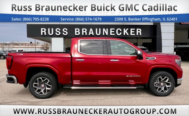 2025 GMC Sierra 1500 SLT at Russ Braunecker Cadillac Buick GMC in Effingham IL