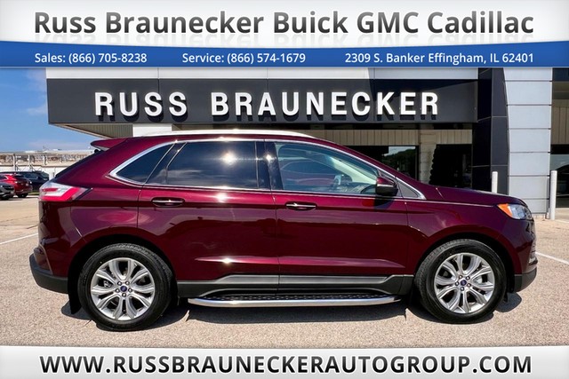 2019 Ford Edge Titanium at Russ Braunecker Cadillac Buick GMC in Effingham IL