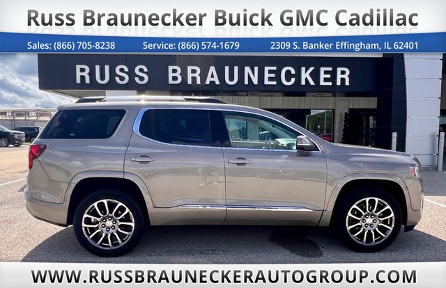 2022 GMC Acadia Denali at Russ Braunecker Cadillac Buick GMC in Effingham IL