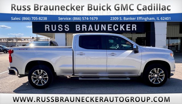 2022 Chevrolet Silverado 1500 4WD LT Crew Cab at Russ Braunecker Cadillac Buick GMC in Effingham IL