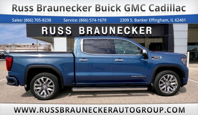 2024 GMC Sierra 1500 4WD Crew Cab Denali at Russ Braunecker Cadillac Buick GMC in Effingham IL