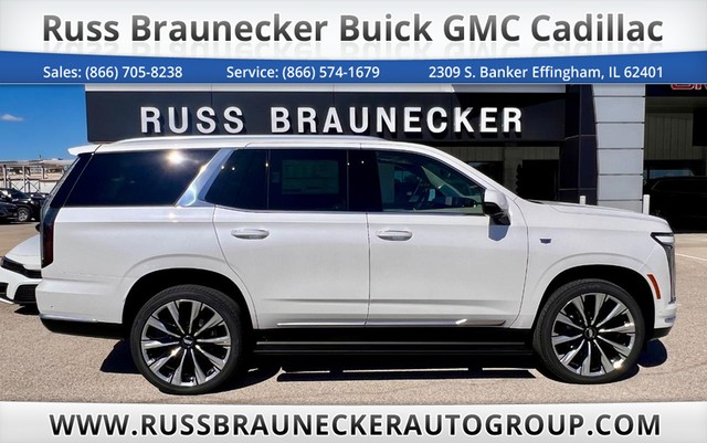 2025 Cadillac Escalade 4WD Premium Luxury Platinum at Russ Braunecker Cadillac Buick GMC in Effingham IL