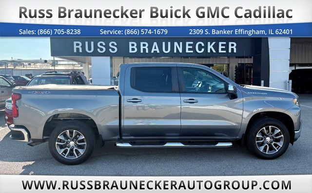 2021 Chevrolet Silverado 1500 4WD LT Crew Cab at Russ Braunecker Cadillac Buick GMC in Effingham IL