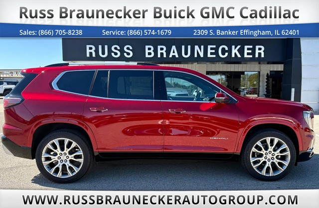 2026 GMC Acadia AWD Denali at Russ Braunecker Cadillac Buick GMC in Effingham IL