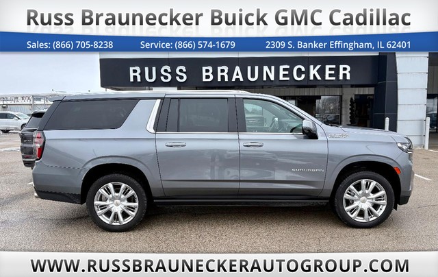 2021 Chevrolet Suburban High Country at Russ Braunecker Cadillac Buick GMC in Effingham IL