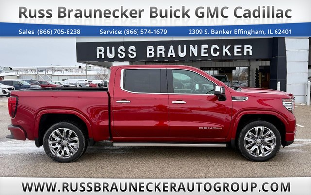 2024 GMC Sierra 1500 4WD Crew Cab Denali at Russ Braunecker Cadillac Buick GMC in Effingham IL