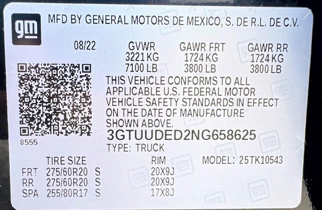 2022 GMC Sierra 1500 4WD SLT Crew Cab thumbnail image 34