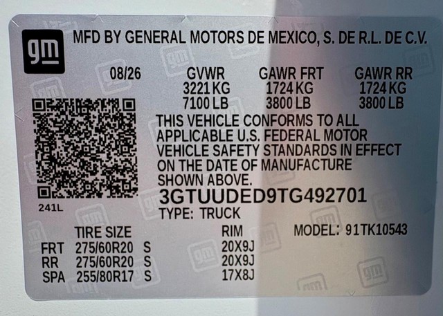 2026 GMC Sierra 1500 SLT thumbnail image 36