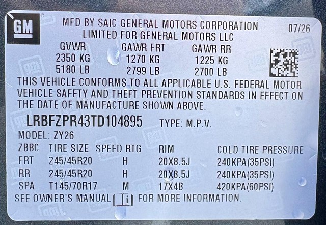 2026 Buick Envision Sport Touring thumbnail image 33