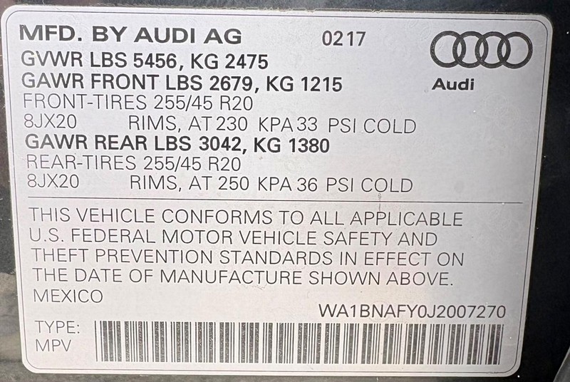 Audi Q5 Vehicle Full-screen Gallery Image 33