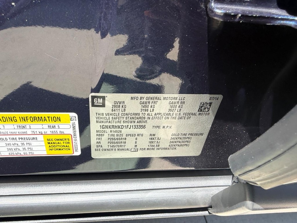 Chevrolet Traverse Vehicle Full-screen Gallery Image 22
