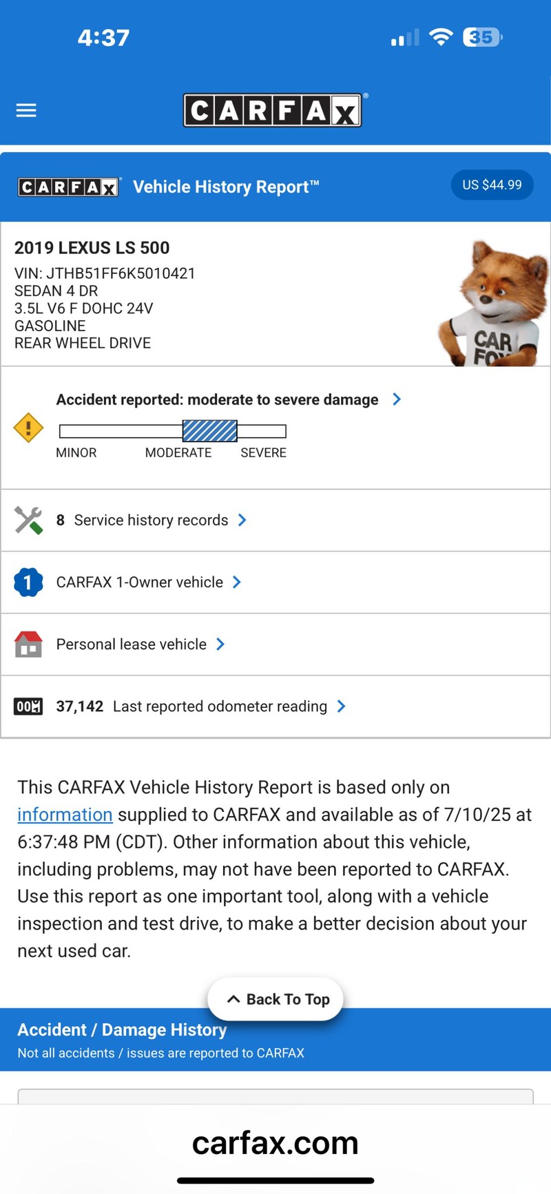 Lexus LS Vehicle Full-screen Gallery Image 02