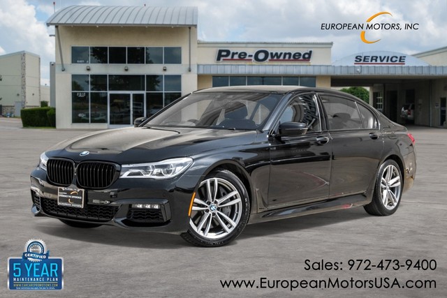 BMW 750i xDrive M Sport Package Panoramic Sunroof Blind Spot Monitor  Heated and Coole - Plano TX