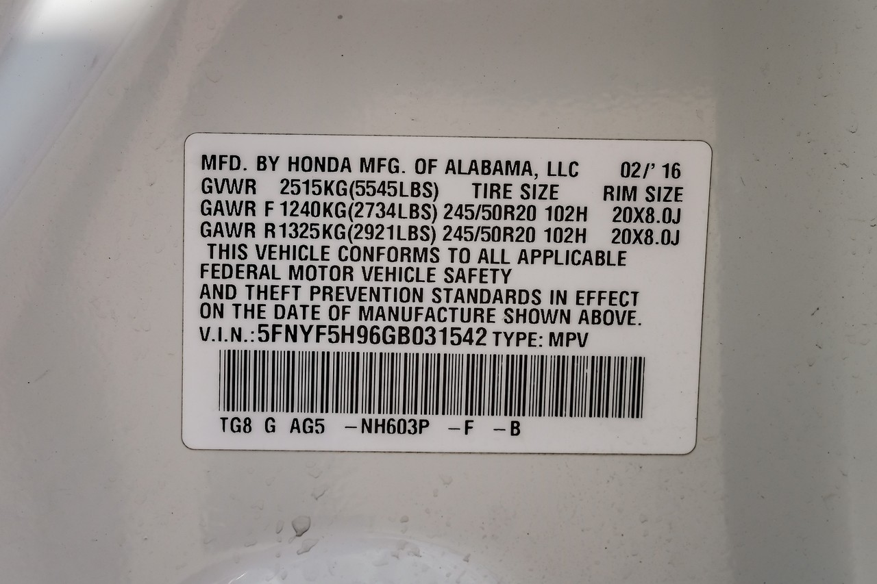 Honda Pilot Vehicle Main Gallery Image 60