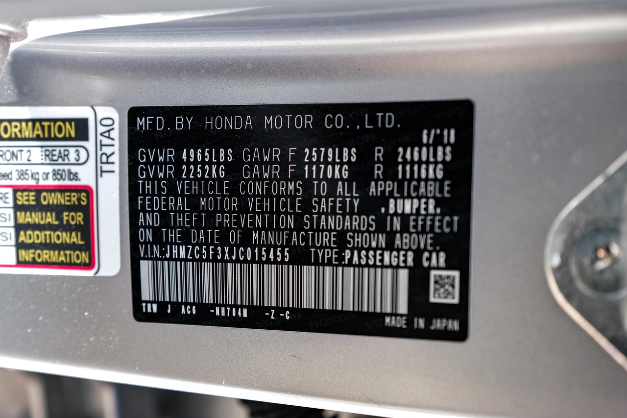 Honda Clarity Plug-In Hybrid Vehicle Main Gallery Image 54