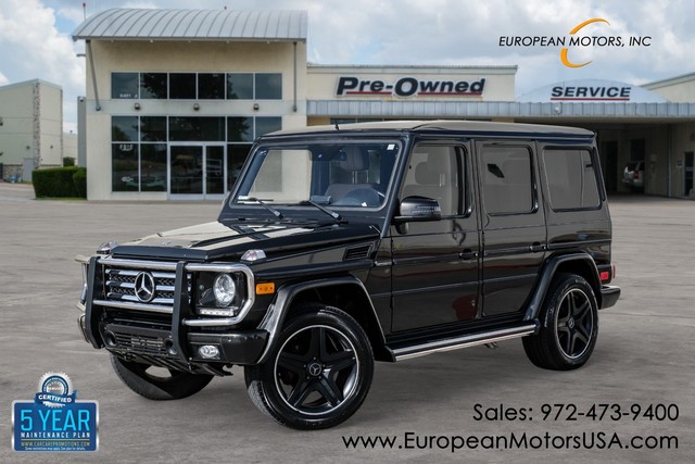 Mercedes-Benz G-Class G 550 Sunroof Heated and Cooled Seats Blind Spot Monitor Park Assist N - Plano TX