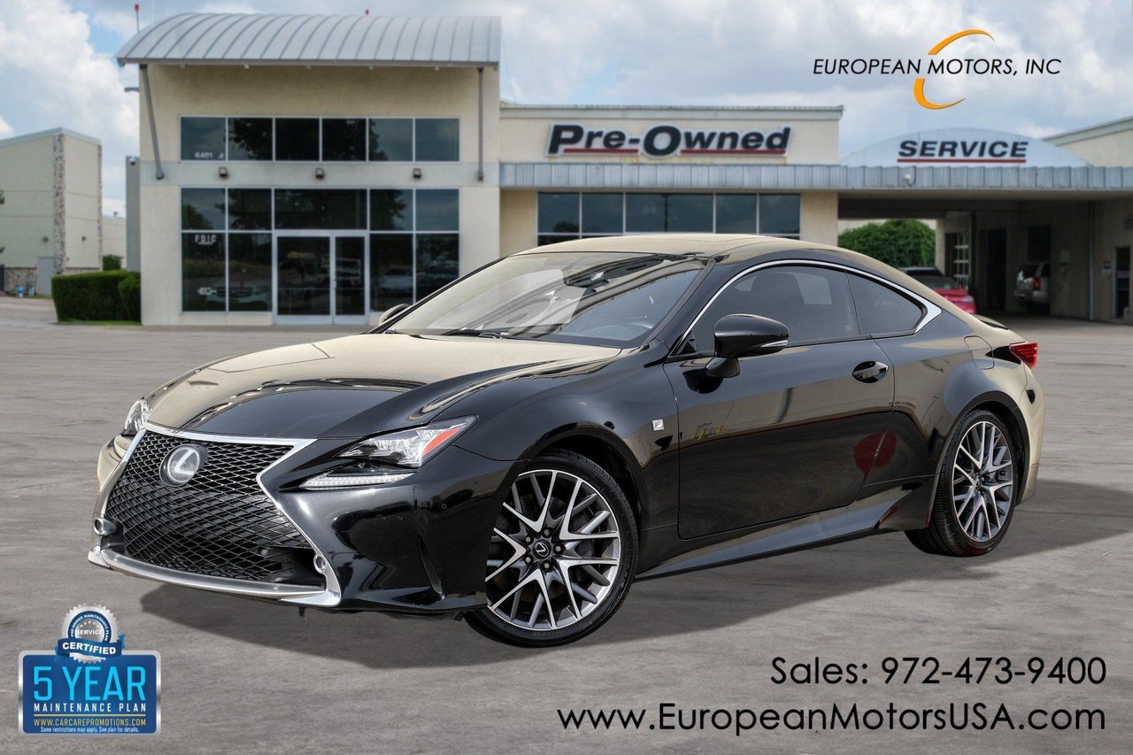 Lexus RC Vehicle Main Gallery Image 01