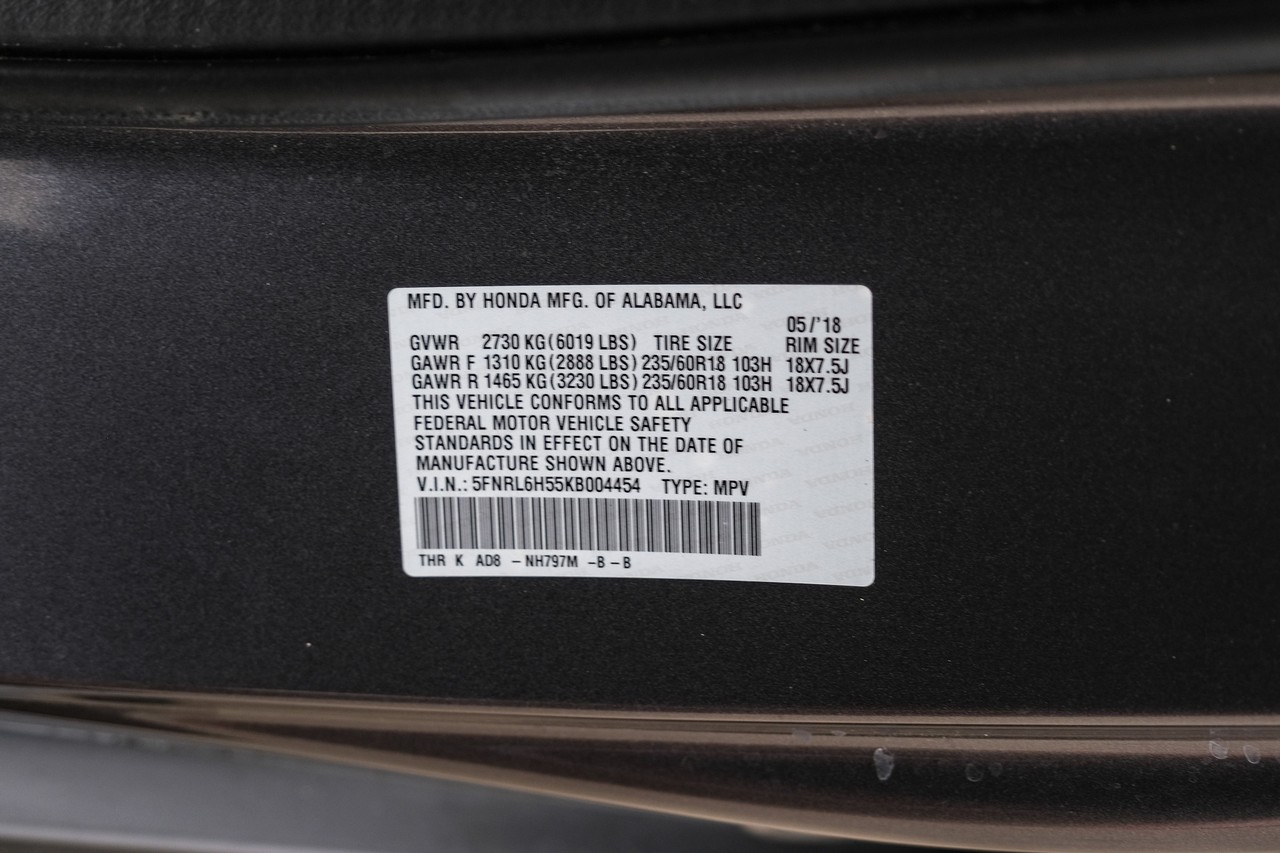 Honda Odyssey Vehicle Main Gallery Image 50