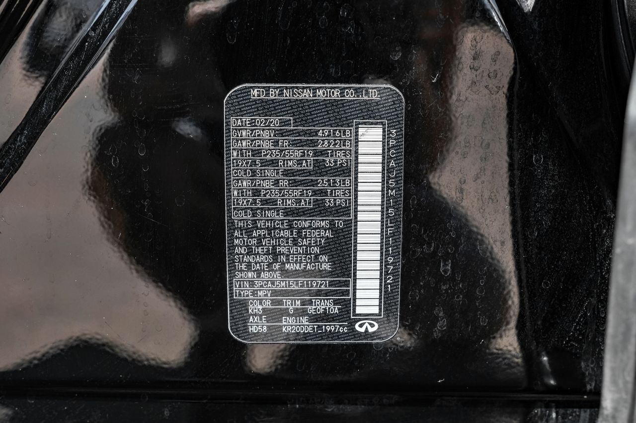 INFINITI QX50 Vehicle Main Gallery Image 60