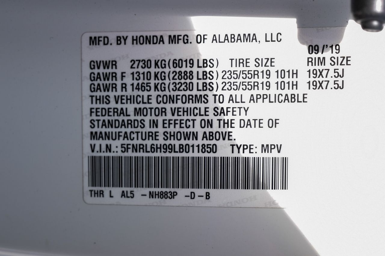 Honda Odyssey Vehicle Main Gallery Image 59