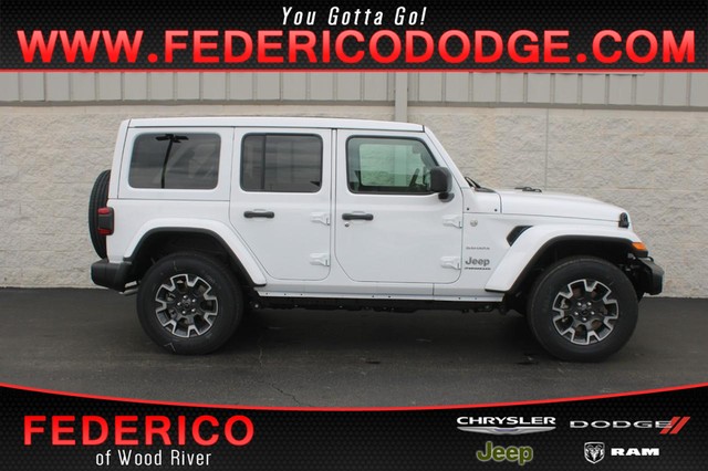 2024 Jeep Wrangler Sahara at Federico Chrysler Dodge Jeep Ram in Wood River IL