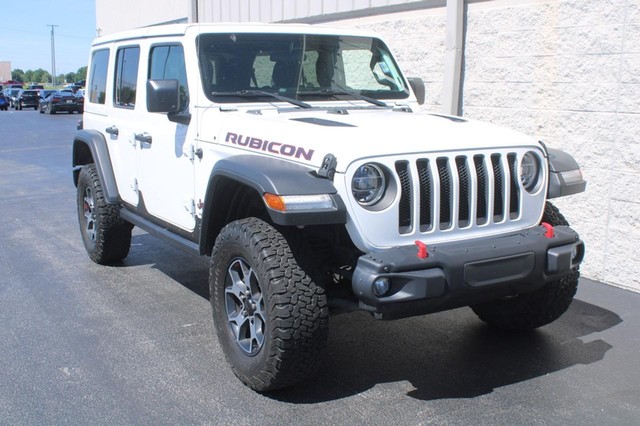 Used 2019 Jeep Wrangler Unlimited Rubicon with VIN 1C4HJXFG5KW547701 for sale in Wood River, IL