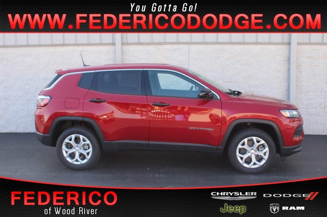 2024 Jeep Compass Sport at Federico Chrysler Dodge Jeep Ram in Wood River IL