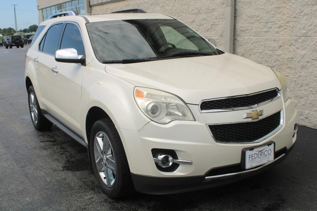 Used 2015 Chevrolet Equinox LTZ with VIN 1GNALDEKXFZ127976 for sale in Wood River, IL