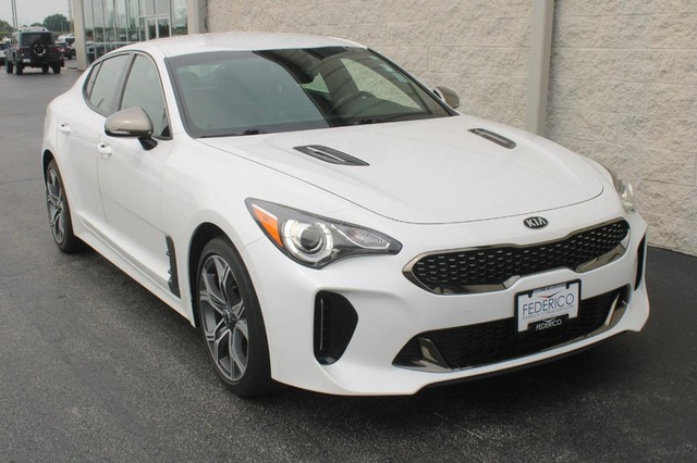 Used 2020 Kia Stinger GT-Line with VIN KNAE15LA2L6072322 for sale in Wood River, IL