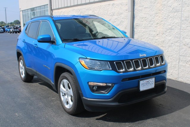 Used 2021 Jeep Compass Latitude with VIN 3C4NJCBB6MT592600 for sale in Wood River, IL