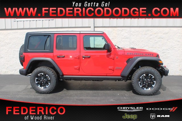 2024 Jeep Wrangler Rubicon at Federico Chrysler Dodge Jeep Ram in Wood River IL