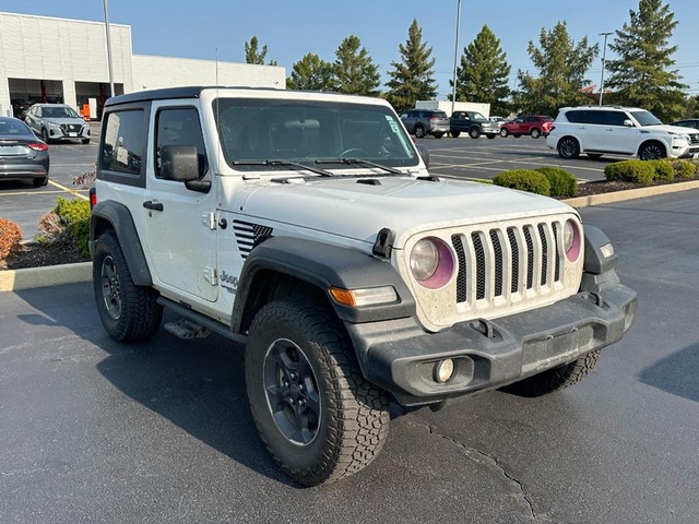 Used 2020 Jeep Wrangler Sport S with VIN 1C4GJXAG1LW302348 for sale in Wood River, IL