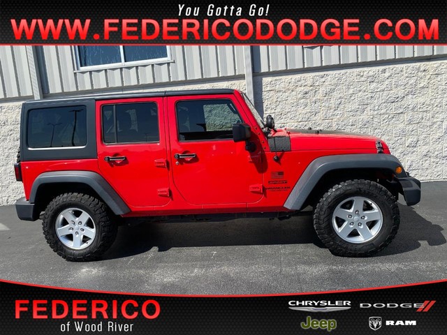 2016 Jeep Wrangler Unlimited Sport at Federico Chrysler Dodge Jeep Ram in Wood River IL