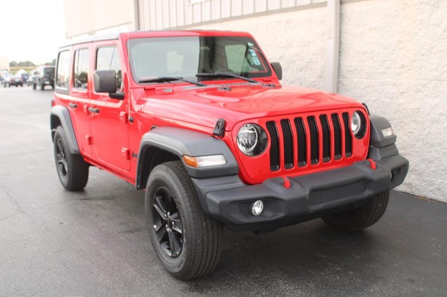 Used 2020 Jeep Wrangler Unlimited Altitude with VIN 1C4HJXDG1LW186813 for sale in Wood River, IL