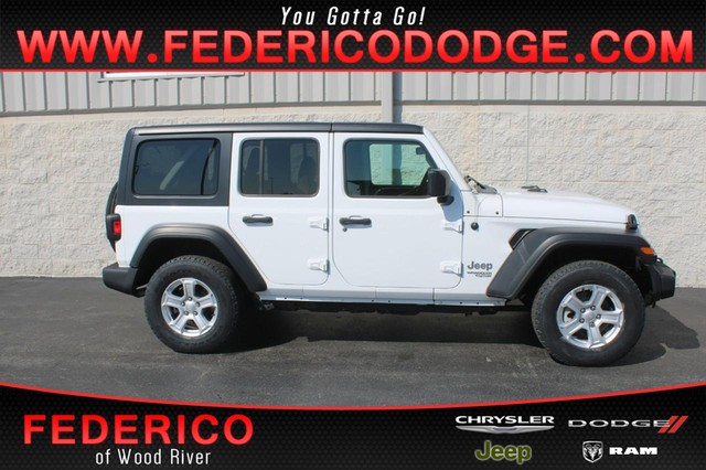 2019 Jeep Wrangler Unlimited Sport S at Federico Chrysler Dodge Jeep Ram in Wood River IL