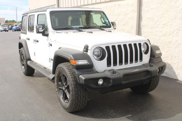 Used 2020 Jeep Wrangler Unlimited Altitude with VIN 1C4HJXDN7LW120197 for sale in Wood River, IL