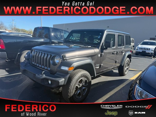 2018 Jeep Wrangler Unlimited Sport S 4x4 at Federico Chrysler Dodge Jeep Ram in Wood River IL