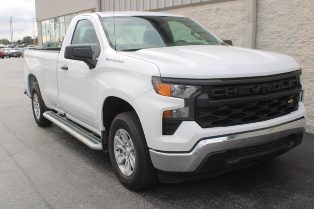 Used 2023 Chevrolet Silverado 1500 Work Truck with VIN 3GCNAAED3PG332248 for sale in Wood River, IL