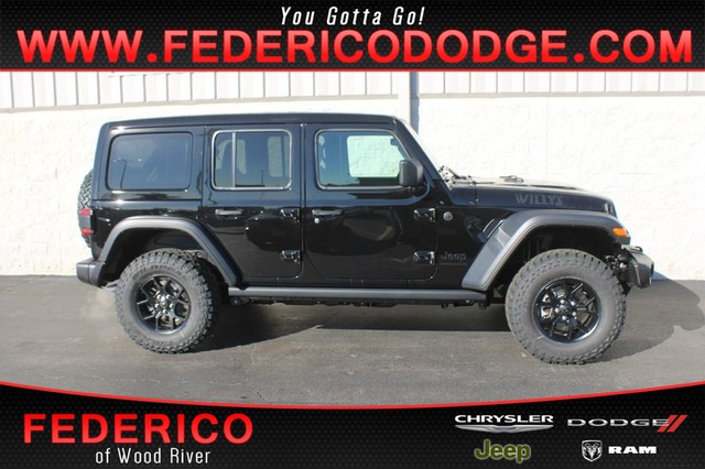 2025 Jeep Wrangler Willys at Federico Chrysler Dodge Jeep Ram in Wood River IL