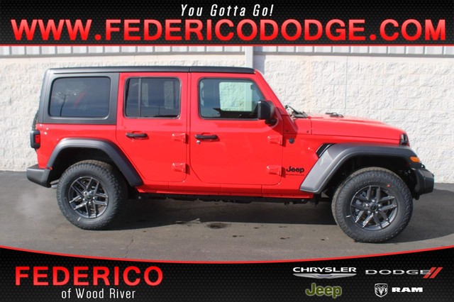 2025 Jeep Wrangler Sport S at Federico Chrysler Dodge Jeep Ram in Wood River IL