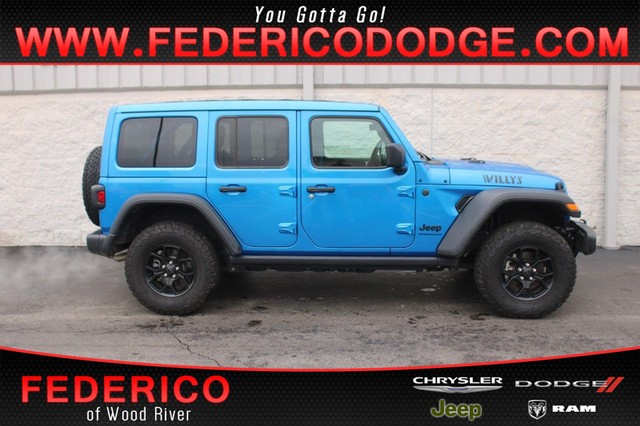 2024 Jeep Wrangler Willys at Federico Chrysler Dodge Jeep Ram in Wood River IL