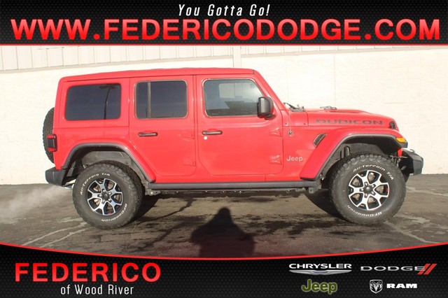 2022 Jeep Wrangler Unlimited Rubicon at Federico Chrysler Dodge Jeep Ram in Wood River IL