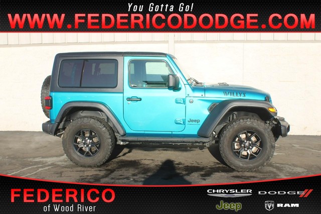 2024 Jeep Wrangler Willys at Federico Chrysler Dodge Jeep Ram in Wood River IL