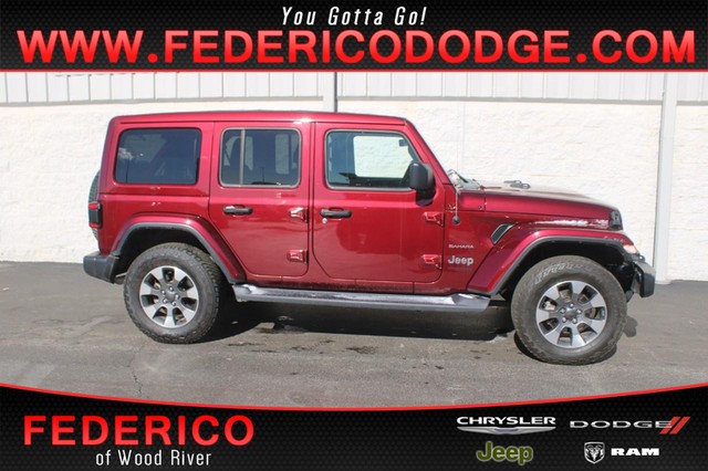 2021 Jeep Wrangler Sahara at Federico Chrysler Dodge Jeep Ram in Wood River IL