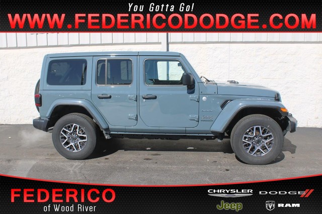 2024 Jeep Wrangler Sahara at Federico Chrysler Dodge Jeep Ram in Wood River IL