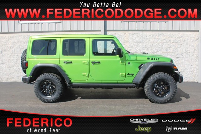 2025 Jeep Wrangler Willys at Federico Chrysler Dodge Jeep Ram in Wood River IL