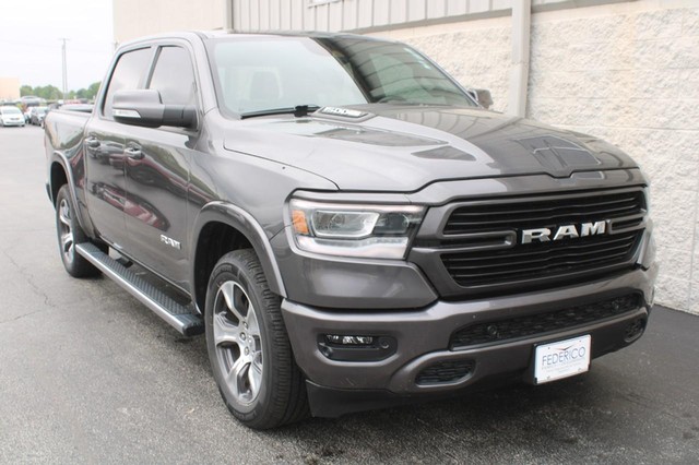 Used 2022 RAM Ram 1500 Pickup Laramie with VIN 1C6SRFJT3NN262574 for sale in Wood River, IL