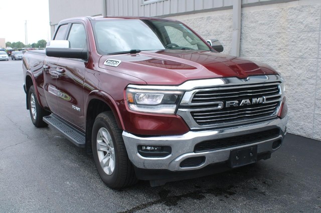 Used 2019 RAM Ram 1500 Pickup Laramie with VIN 1C6SRFDT7KN530324 for sale in Wood River, IL