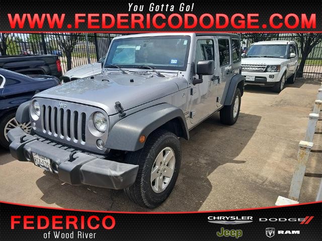 2017 Jeep Wrangler Unlimited Sport 4x4 at Federico Chrysler Dodge Jeep Ram in Wood River IL